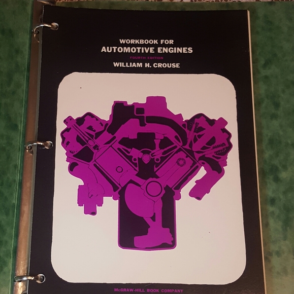 Accents 1971 Workbook For Automotive Engines Fourth Ed Poshmark